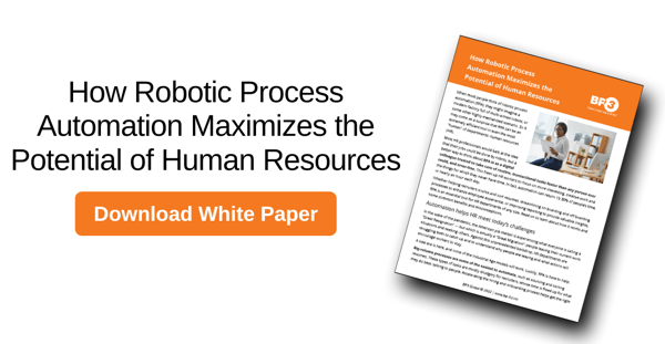 How Robotic Process Automation Maximizes the Potential of HR