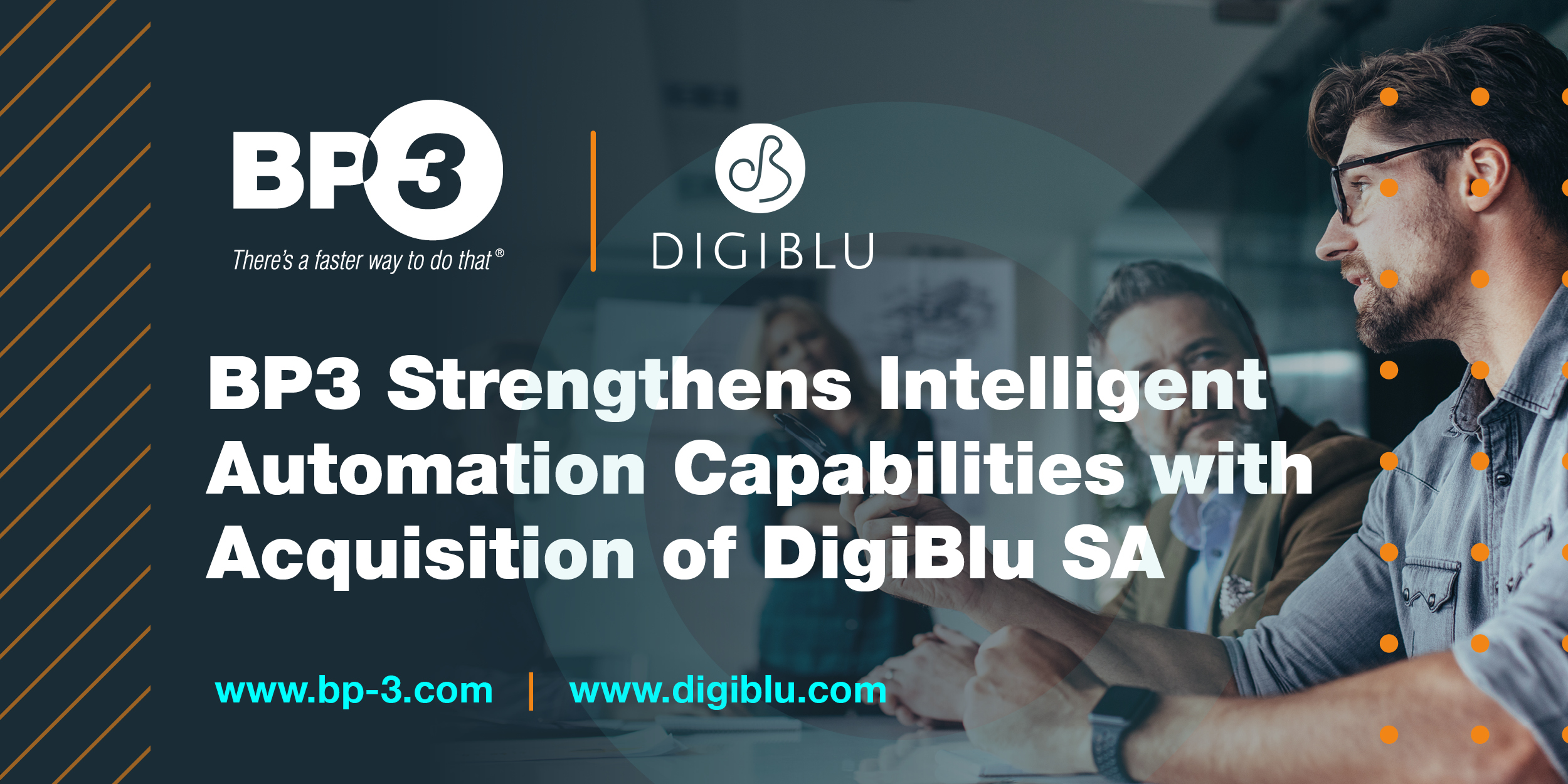 BP3 Strengthens Intelligent Automation Capabilities with Acquisition of DigiBlu SA
