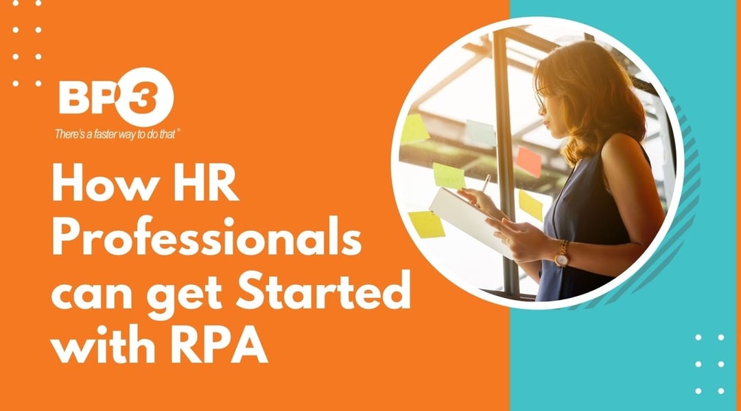 How HR Professionals Can Get Started with RPA