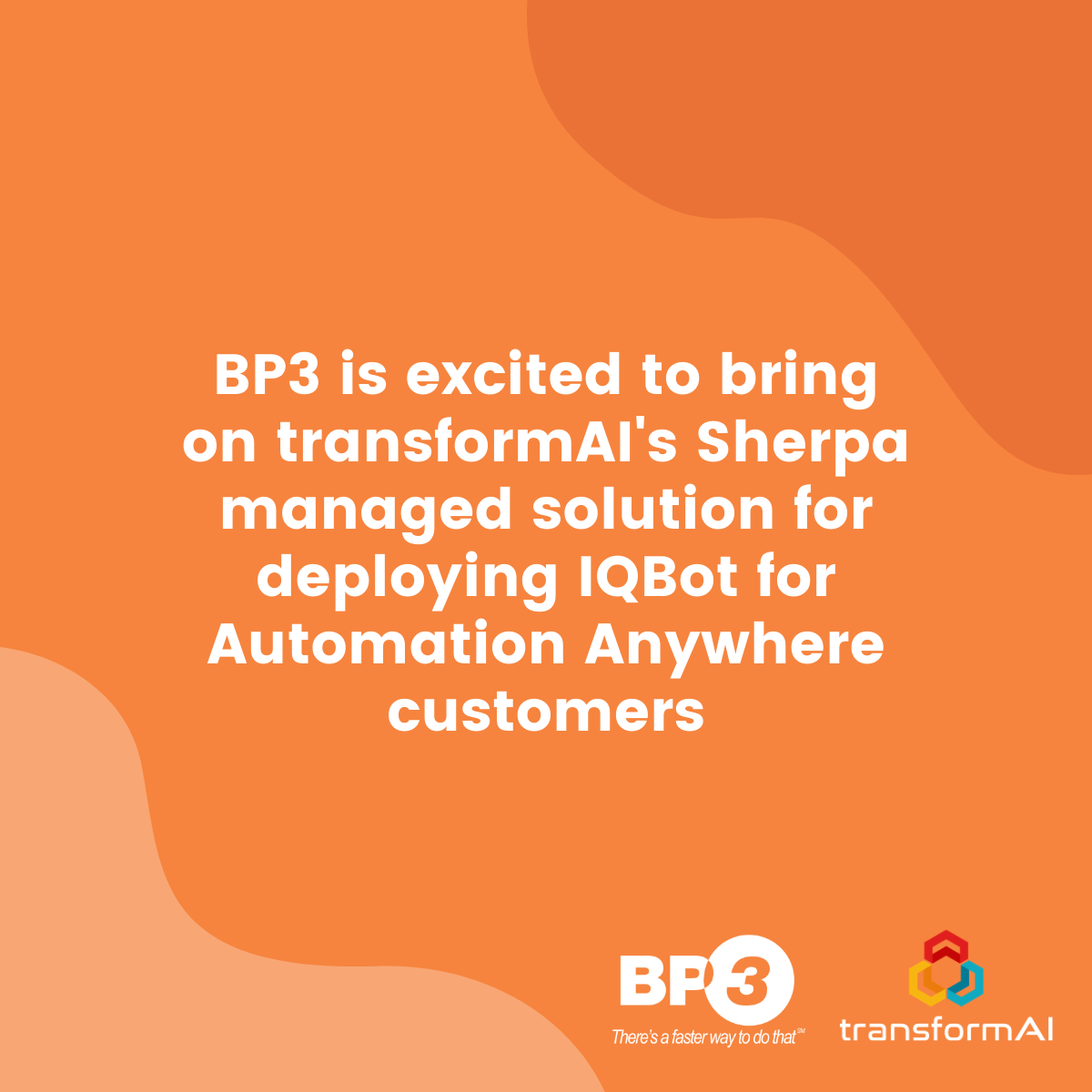 BP3 Global transformAI IQBot announcement image
