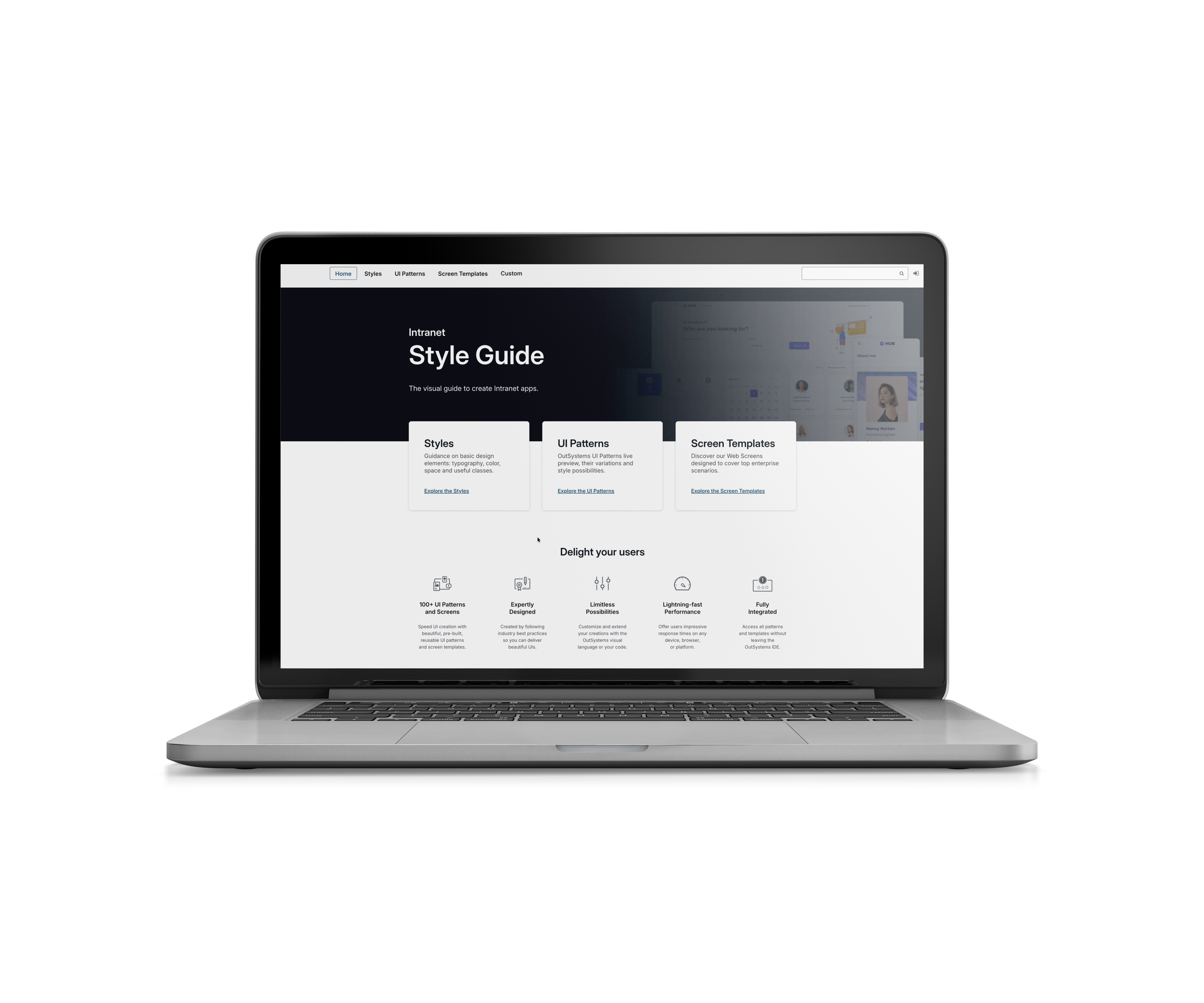 Style Guide Home Page
